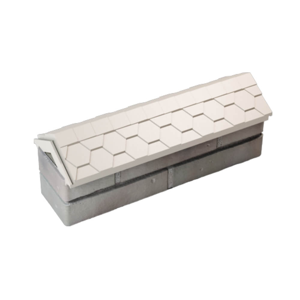 Парапет Zking Эверест Бежевый с посадкой на 0.5 кирпича (130мм) в Невинномысске фото