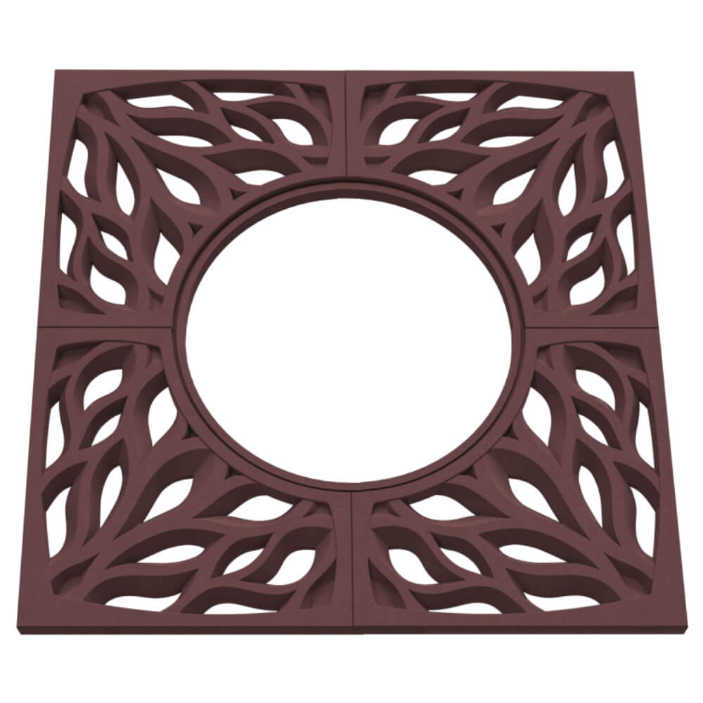 Приствольная решетка для дерева ZKING CRUST 1.2х1.2м Коричневая в Невинномысске фото