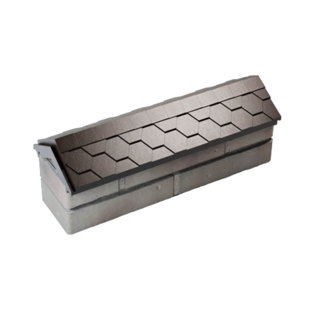 Парапет Zking Эверест Коричневый с посадкой на 0.5 кирпича (130мм) в Невинномысске фото