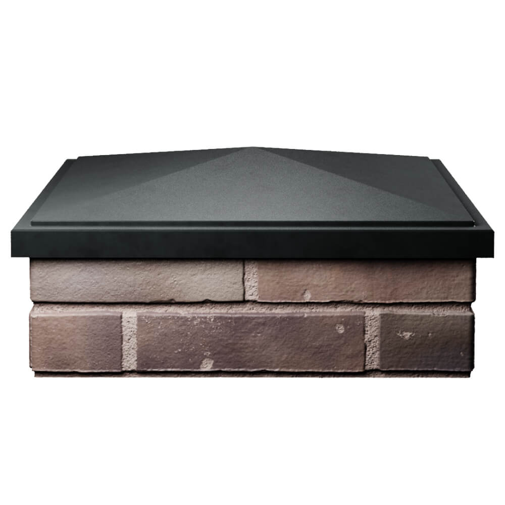 Колпак Zking БонаМоно Черный на столб 2х2 кирпича (515х515, 530х530мм) Невинномысск фото