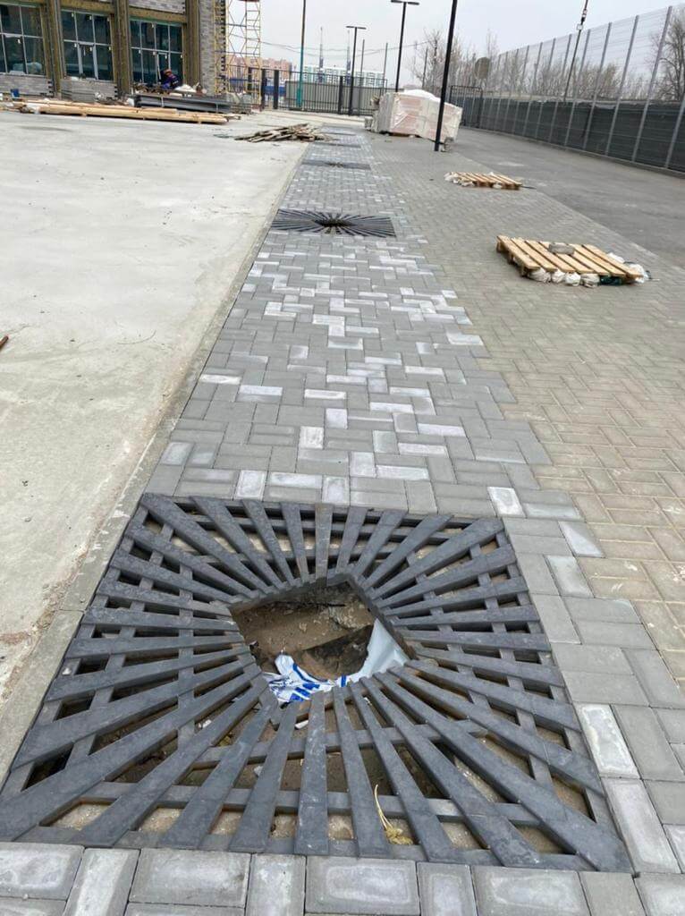 Приствольная решетка для дерева ZKING ATMOSPHERE 1.2х1.2м Черная в Невинномысске фото