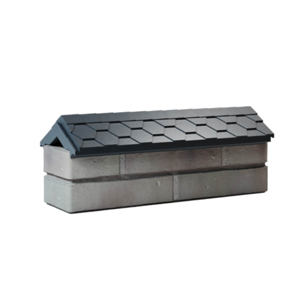 Парапет Zking Эверест Серый с посадкой на 0.5 кирпича (130мм) Невинномысск фото