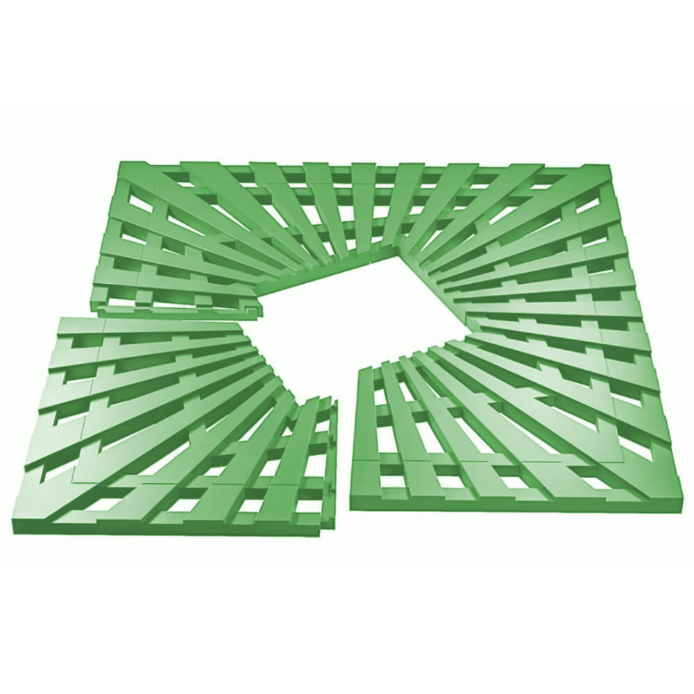 Приствольная решетка для дерева ZKING ATMOSPHERE 1.2х1.2м Зеленая в Невинномысске фото