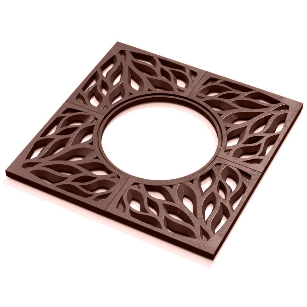 Приствольная решетка для дерева ZKING CRUST 1.2х1.2м Коричневая в Невинномысске фото