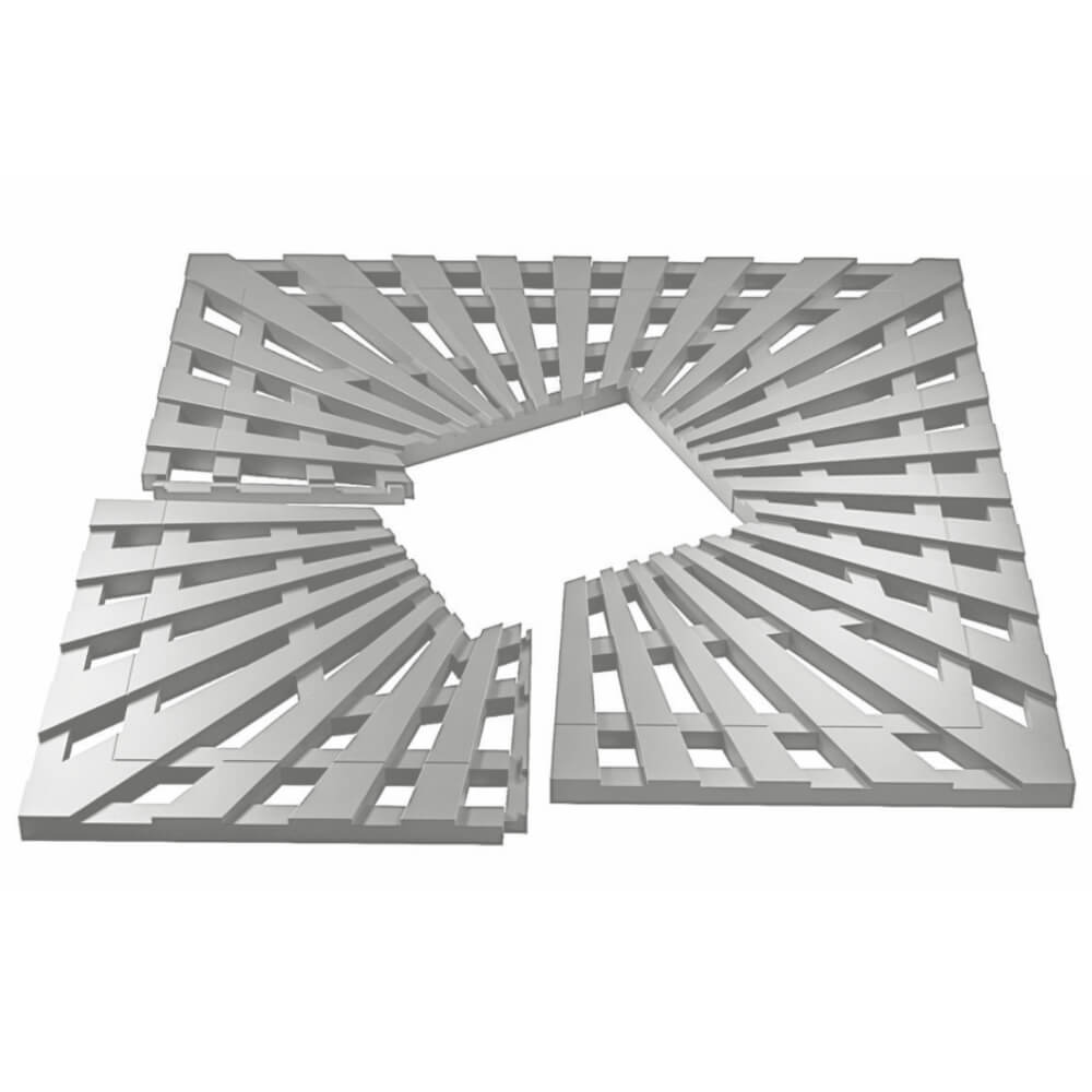 Приствольная решетка для дерева ZKING ATMOSPHERE 1.2х1.2м Бежевая в Невинномысске фото