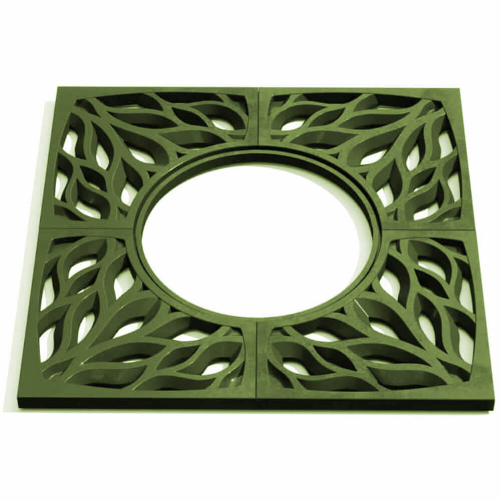 Приствольная решетка для дерева ZKING CRUST 1.2х1.2м Зеленая Невинномысск фото