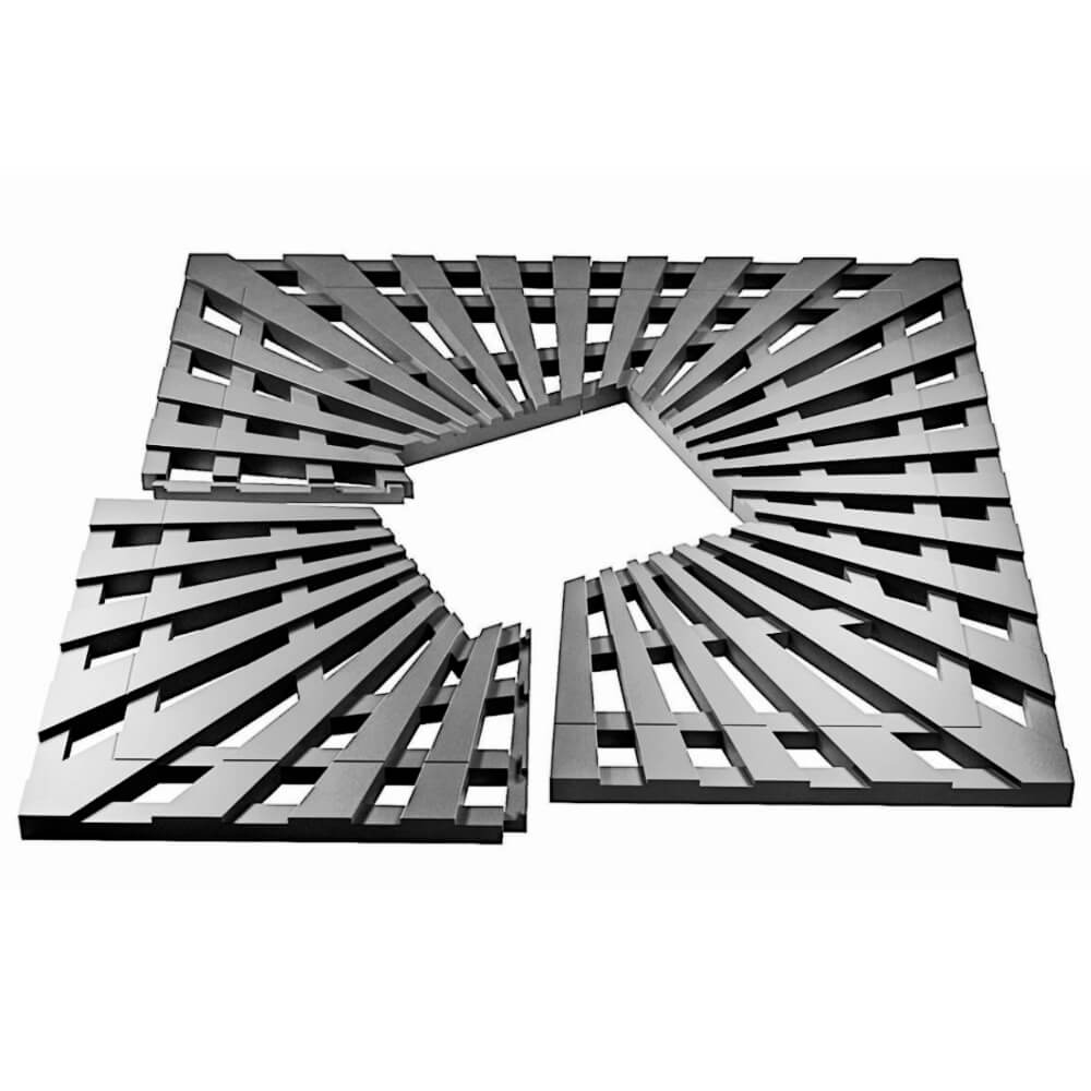 Приствольная решетка для дерева ZKING ATMOSPHERE 1.2х1.2м Серая в Невинномысске фото