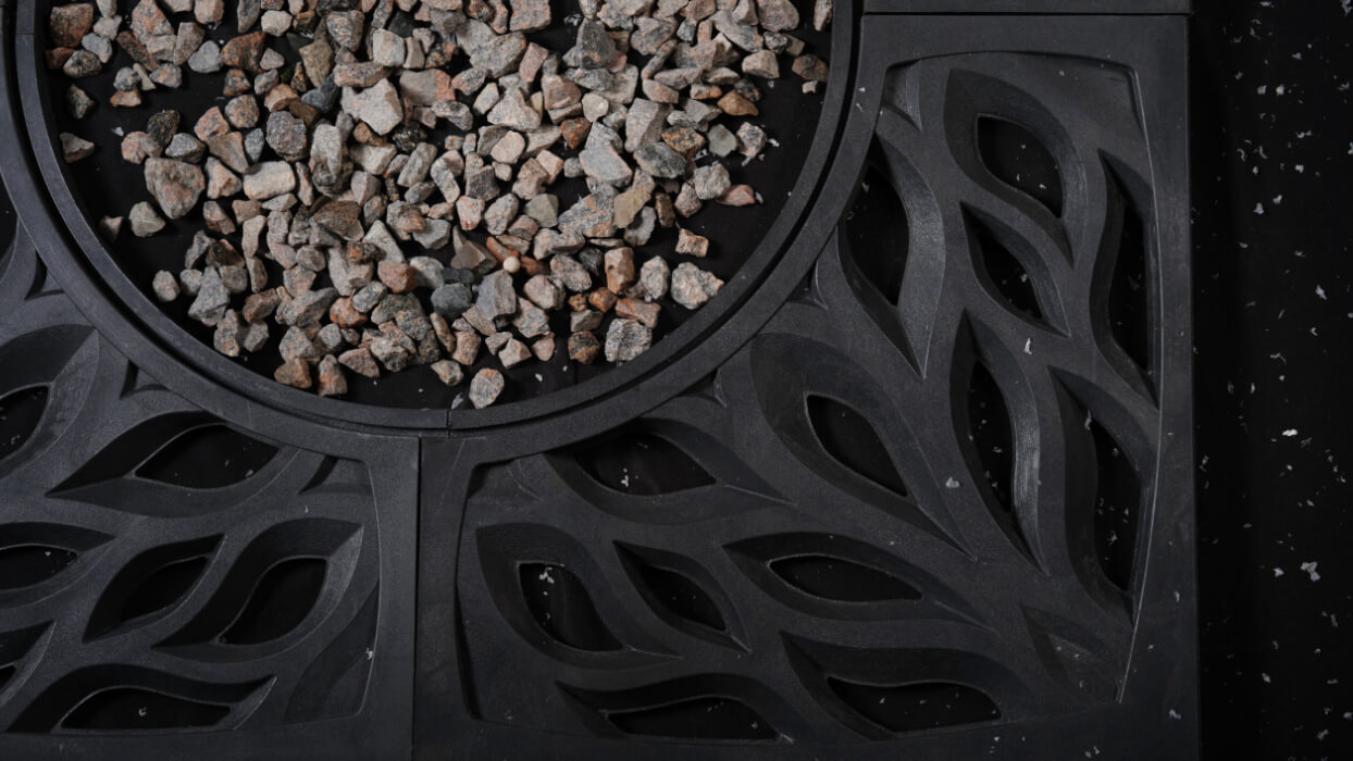 Приствольная решетка для дерева ZKING CRUST 1.2х1.2м Черная в Невинномысске фото